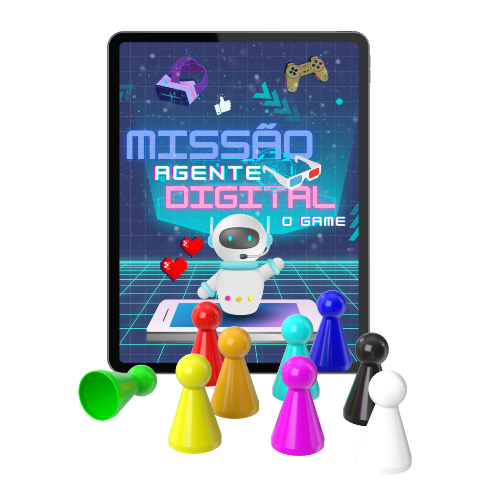 Jogo Missão Agente Digital, material do aluno do Guardião Digital